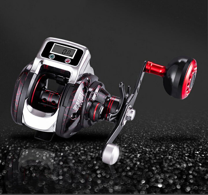 楽天市場 リール ベイトリール 海釣り 淡水釣り 左右ハンドル 左巻き 右巻き 最大ドラグ力5kg ギア比6 3 1 軽量 遠投 ラインカウンタリール 釣りリール ラインカウンター付き デジタルディスプレイ搭載 未来くらしショップ