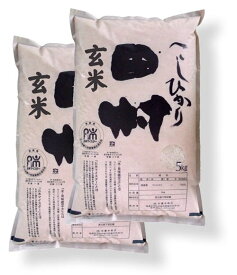 【令和5年産】『匠の米・田村コシヒカリ』［玄米］10kg(5kg×2袋)[石抜き処理済]
