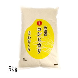 お米 5kg 魚沼産 コシヒカリ （ 特選 ）（ 令和5年産 ） 5kg 【 送料無料 】