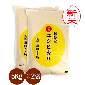 新米 魚沼産 コシヒカリ （ 特選 ）（ 令和7年産 ） 10kg （5kg×2袋） 【 送料無料 】 令和7年 米 新潟県 魚沼産 お米 白米 10キロ 魚沼産コシヒカリ 新潟県産コシヒカリ こしひかり 魚沼 新潟県魚沼産 おこめ ギフト プレゼント 内祝 贈り物 贈答