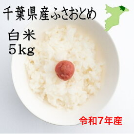 【特価】令和7年千葉県産　ふさおとめ　白米5kg　ツヤツヤ　ピカピカ　送料無料　　千葉県産　産地直送　米5キロ