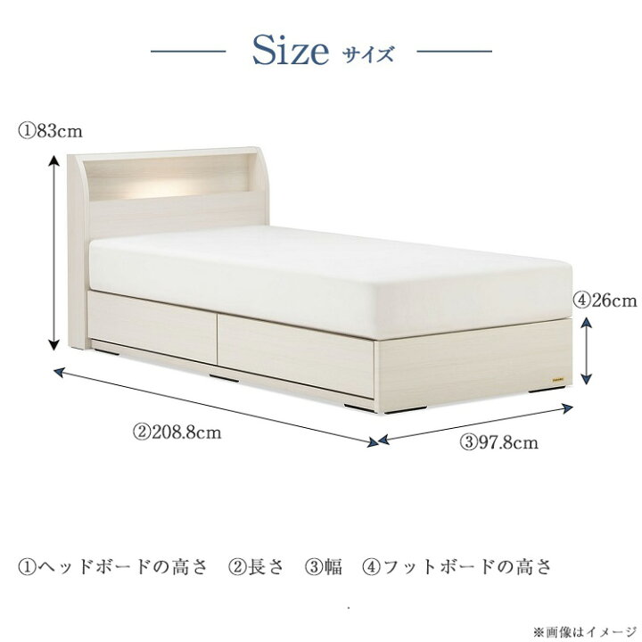 楽天市場】【セット特価】正規品 フランスベッド ベッド シングル PSC 