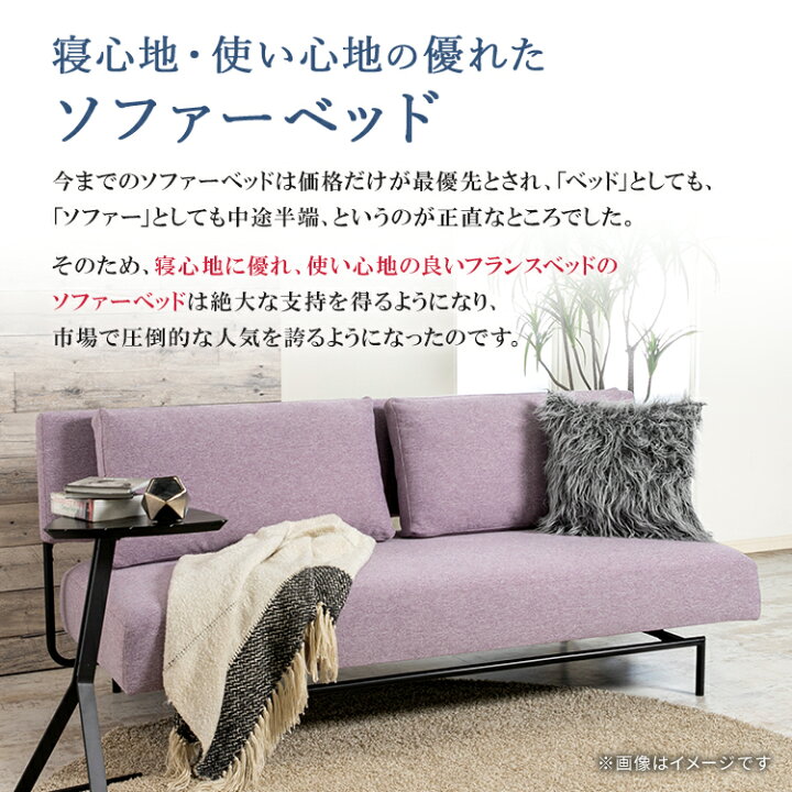 楽天市場】正規品 フランスベッド ソファーベッド レジーファ3 