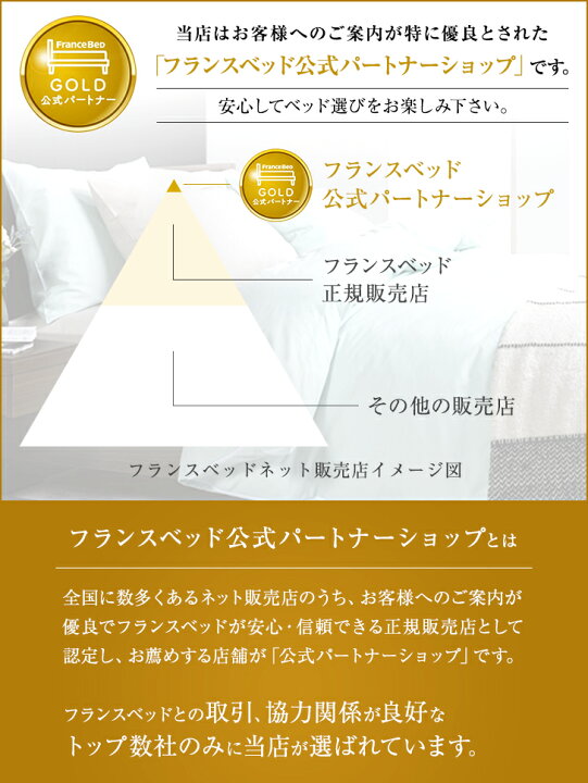 楽天市場】【セット特価】正規品 フランスベッド ベッド シングル PSC 