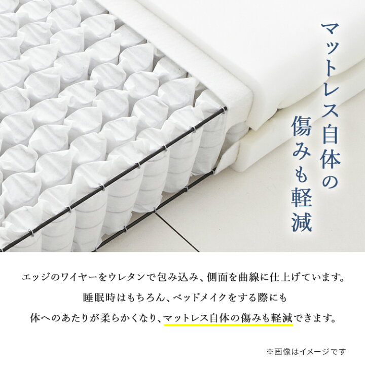 楽天市場】正規品 日本ベッド マットレス シングル ビーズポケット 