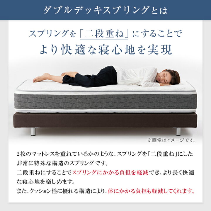 楽天市場】正規品 フランスベッド 電動ベッド用 マットレス セミダブル 