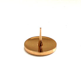 お偲び揃え ローソク立て 高さ18mm ローソク立 そうそく立て 火立て 小さな仏具 単品 金属製