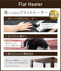スクエアこたつ〔バルト〕単品120x80cm