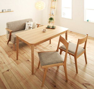 \本日300円クーポン配布/ 【ランキング1位獲得】ソファダイニングセット【kukku&kiitos】クック&キートス ダイニングセット 完成品トータルコーディネート! 40105028 ダイニングセット 北欧風