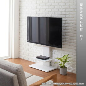 ＼300円引きクーポン進呈／ 収納家具 テレビ台・ローボード 壁掛け風テレビ台 ロー場所を取らない壁掛け風ローテレビ台 23811 94835 リビング ローテレビ台 オシャレ 隙間収納 壁掛け 配線収納