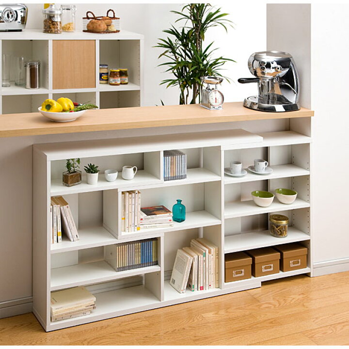 楽天市場 楽天ランキング1位受賞 収納家具 本棚 ラック カラーボックス 本棚 Ecラック ミドル スリムタイプ空間を最大限に活用 窓 カウンター下収納ボード Ecラック ミドル スリムタイプ Ecr 8012s Na 窓下収納カウンター下収納cdラックdvdラックコミックラック