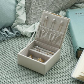 ジュエリー アクセサリー用品 収納ボックス ケース ジュエルケース PUホワイト Jewel Case Collection240-676 アクセサリー収納 小物収納 ジュエリーケース収納 アクセサリー 小物 ジュエリー