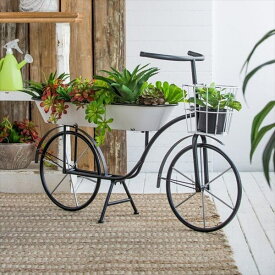 ガーデニング・農業 植木鉢・プランター プランター プランター ミニ自転車AN-480350 アイアン ガーデニング 庭 玄関 自転車 チャリ 置物 ヨーロッパ風 庭造り