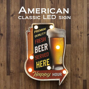 �_�{��P6�{!300�~�N�[�|���^American Classic LED Sign �A�����J���N���V�b�N FRESH BEER 2�Z�b�g �A�[�g�{�[�hGB60811 �I�[���f�B�[�Y �C���e���A �X�� �f�B�X�v���C