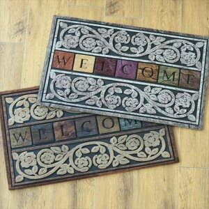 _ő83%off SALEJÒ^welcome S}bg AxXN 45×75cm J[ybg }bg  }bg փ}bgyts-4228 փ}bg AeB[N [sA V z