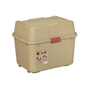 収納家具 屋外ストッカー 【2個組】キャスター付 キャリーボックス 70L12856439 13349288 収納 ボックス コンテナ 宅配 灯油 保管 宅配ボックス 屋外収納 保管ケース アウトドア キャンプ 災害 防