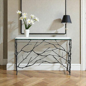 �e�[�u�� �R���\�[���e�[�u�� �u�����`�A�C�A���R���\�[���e�[�u�� ��122cm �K���X�V��AC-R004 �����i ���_���C���e���A �����C���e���A �A���Ƌ� �X�܏Y�� �f�B�X�v���C �V���v���f�U�C�� ��