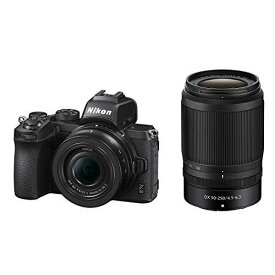 Nikon ミラーレス一眼カメラ Z50 ダブルズームキット NIKKOR Z DX 16-50mm+NIKKOR Z DX 50-250mm付属 Z50WZ ブラック