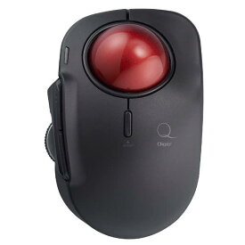 ナカバヤシ(Nakabayashi) Digio2 トラックボールマウス 小型 Bluetooth 5ボタン レーザー式 人差し指 ブラック MUS-TBLF185BK