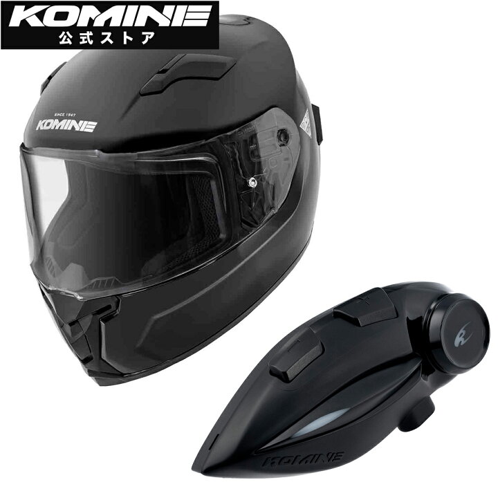 楽天市場】【公式】コミネ KOMINE HK-170 FL フルフェイス 
