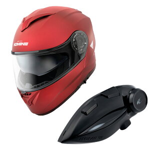 yzR~l KOMINE HK-171 FL VXewbg + KK-902 [^[TCNC^[J oCN oCNp wbg+CJZbg Bluetooth 5.1 USB type C