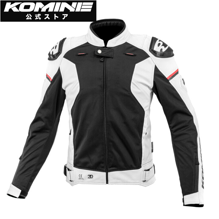 楽天市場】【公式】コミネ KOMINE JK-167 レザーメッシュRスペック 