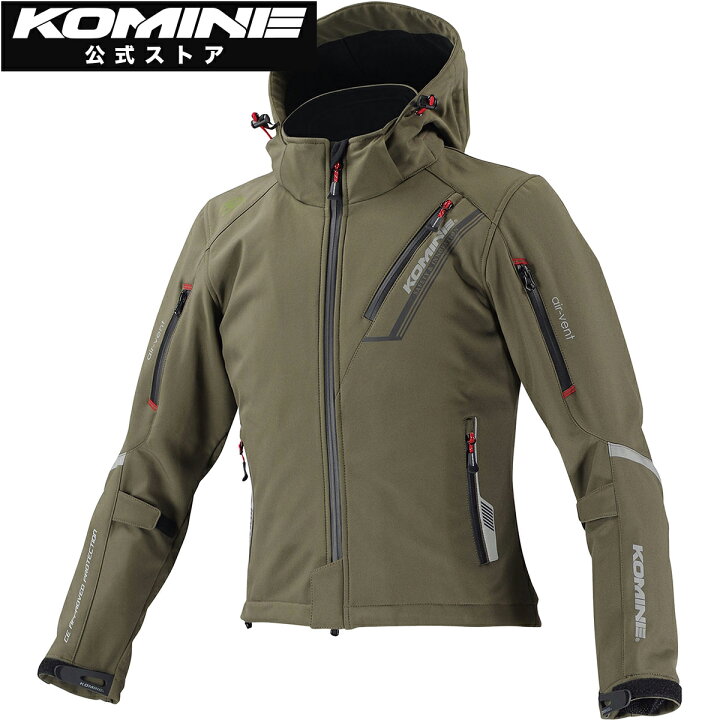 楽天市場】【公式】コミネ KOMINE JK-579 プロテクトソフトシェル 
