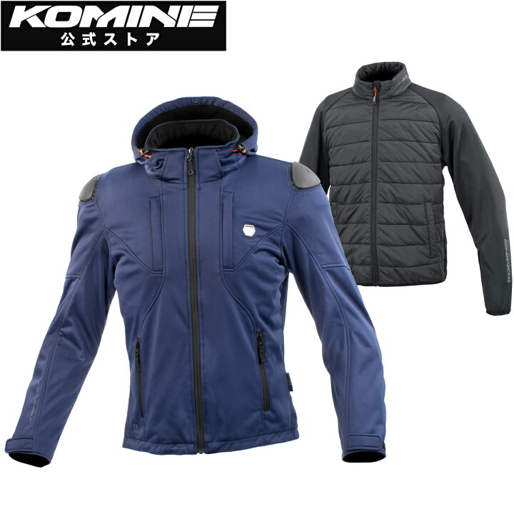 楽天市場】【公式】コミネ KOMINE JK-6235 ハイプロテクトソフトシェル 