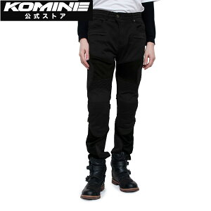 【公式】コミネ KOMINE PK-755 ストレッチャブルプロテクトメッシュパンツ バイク バイク用 バイクウェア バイクパンツ ライディングパンツ プロテクター付き メッシュパンツ CE規格レベル2 CE