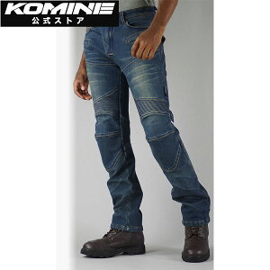 【公式】コミネ KOMINE WJ-921S スーパーフィットウォームデニムジーンズ バイク バイク用 バイクウェア バイクパンツ ライディングパンツ プロテクター付き デニム ジーパン CE規格レベル2 CEレ