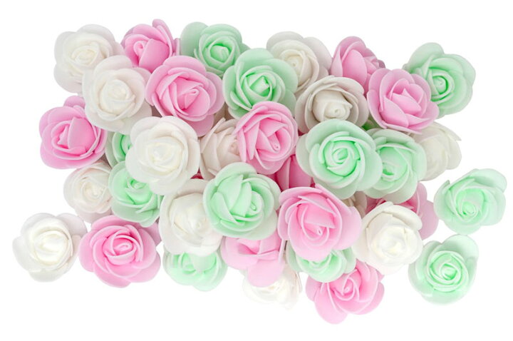 楽天市場】造花 花 のみ パーツ バラ 花びら 大量 赤 白 ブルー  