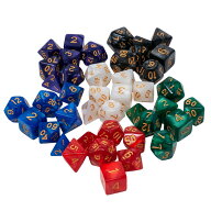 多面体 サイコロ ダイス セット　4面 6面 8面 10面 12面 20面　おもしろい おもちゃ　TRPG RPG ボードゲ…