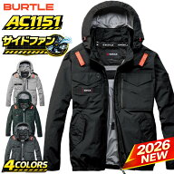 【サイドバックファンモデル】 バートル AC1151 ACタクティカルブルゾン 春夏 2026SS エアークラフト