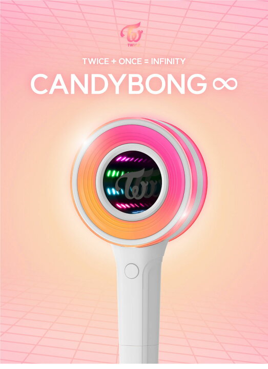 楽天市場】TWICE - CANDYBONG ∞ INFINITY JYPエンターテインメント  