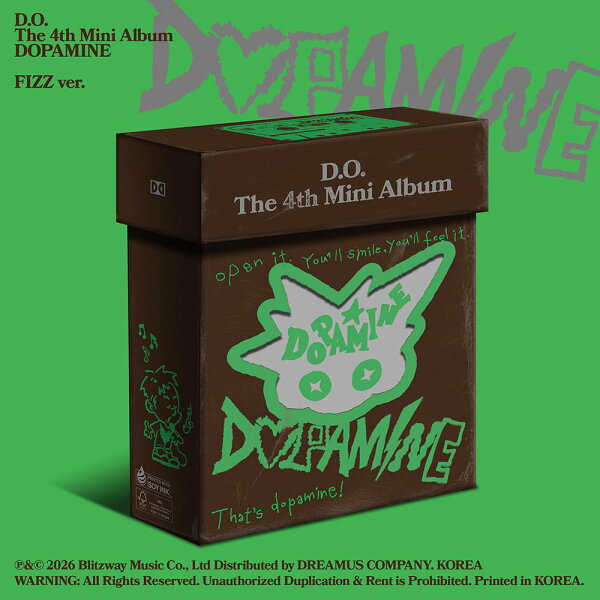 【予約】D.O. - The 4th Mini Album DOPAMINE / ドギョンス / DO / EXO / エクソ