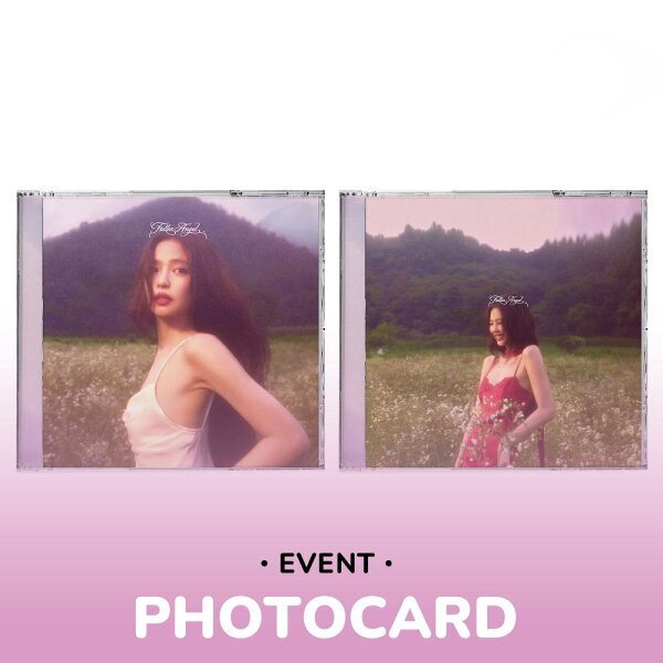 【予約】【withmuu イベント】 JENNIE - EP Fallen Angel + 公式フォトカードをプレゼント / ジェニー / BLACKPINK / ブラックピンク【配送予定 (予約販売)】
