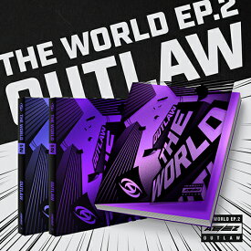 ATEEZ - THE WORLD EP.2 : OUTLAW 公式 アルバム 韓国直配送 バージョン選択 エイティーズ KQエンターテイメント チャート反映