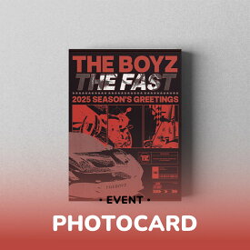 【イベント】 THE BOYZ - 2025 SEASON’S GREETINGS [ THE FAST ] + WITHMUU PHOTOCARD