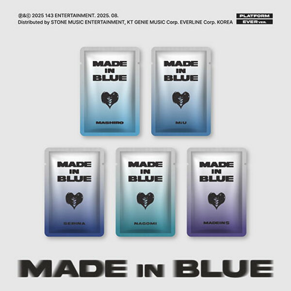 MADEIN S - MADE in BLUE (PLATFORM EVER ver.) / メイディン