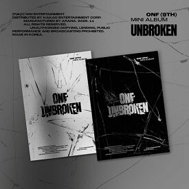 【セット/アルバム2種】 ONF - 9th MINI ALBUM [ UNBROKEN ] / オンエンオフ