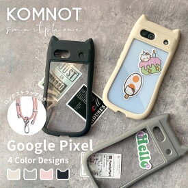 【P5倍+20%OFFクーポンで1664円】猫耳 スマホケース google pixel10 ケース google pixel 10a ケース 猫 google pixel 9 9a 9pro ケース google pixel 8a 7a ケース 猫 ピクセルケース 9a スマホケース ショルダー ネコミミ かわいい 韓国風 クリア 肉球リング付き