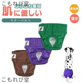 【送料無料】犬 オムツカバー メス おむつカバー マナーウェア サニタリーパンツ 犬用 マナーベルト ずれない 介護服 チワワ ダックス