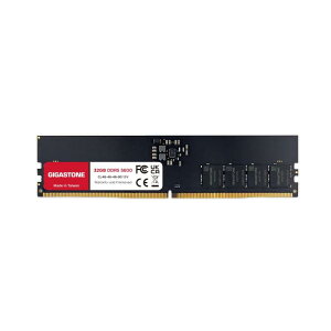 【メモリ DDR5】GIGASTONE 32GBx1枚 (32GB Kit) DDR5 5600MHz PC5-44800 CL 46-46-46-90 1.1V UDIMM 288 ピン アンバッファード 非 ECC PC デスクトップ専用 高性能 メ