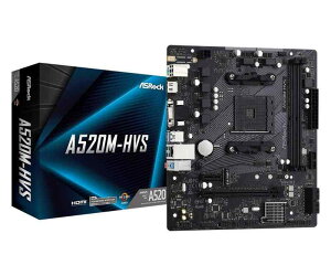 ASRock AMD A520 \Pbg AM4 Micro ATX DDR4-SDRAM }U[{[h