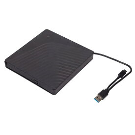 外付けDVDドライブボックス、取り外し可能なUSB3.0 / USB2.0 5 Gbpsラップトップオプティカルドライブエンクロージャ、1.5 Gbps Iインターフェイスをサポート、省電力スリープモードをサポート、1