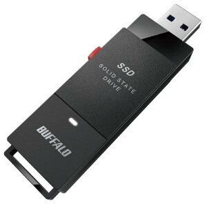 SSD-SCT2.0U3-BA(ブラック) ケーブルレス ポータブルSSD 2TB
