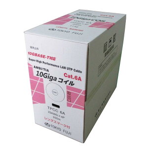 ymd Cat6A P 10G-TLANiUTPjP[ui200mj TPCC6A 23AWGX4P (Cgu[)