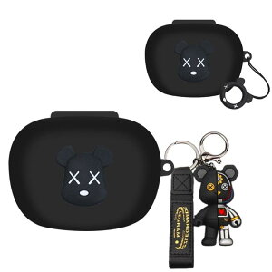 For Edifier Neobuds Pro2 �P�[�X ���� ���C�����X �C���z���P�[�X Edifier Neobuds Pro2�p�J�o�[ �V���R�[���� �J�o�[ 3D ���� 4�_�Z�b�g �L�[�`�F�[���t�� �ϏՌ� �L�Y�h�~ �[�d�֗� �S�ʕی� �C���z��