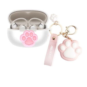 �C���[�z���P�[�X Shokz OpenDots ONE/OpenDots 2�K�p���� ���C�����X �J�o�[ ���� ���� �V���R���ی�P�[�X Shokz OpenDots ONE E310/OpenDots 2 E320�Ή� �l�C �L�[�z���_�[�t��