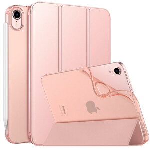 MoKo iPad Mini A17 Pro �P�[�X iPad Mini ��7/6���� �P�[�X 8.3�C���` 2024/2021 �ی�J�o�[ �X�^���h�P�[�X �I�[�g�X���[�v Pencil2/Pro�y�A�����O�[�d�ɑΉ� ����PU���U�[ �_��TPU